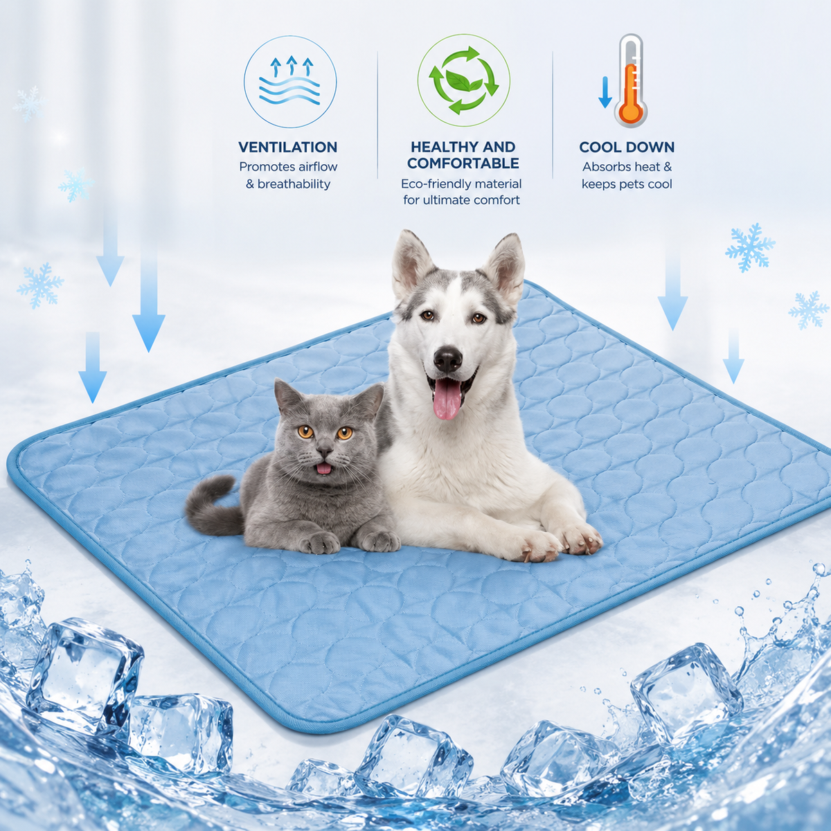 Summer Cooling Mat for Dogs & Cats