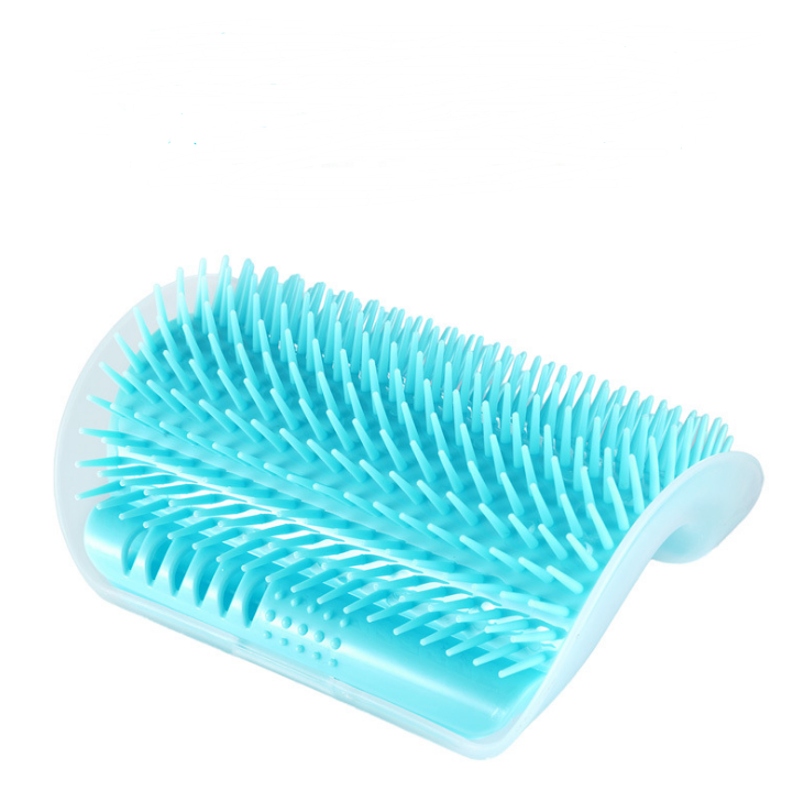 Cat Self Grooming Wall Brush Massager for Shedding Hair