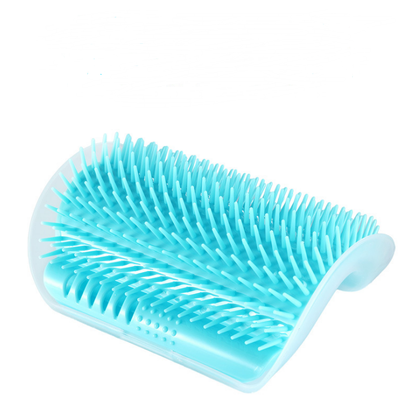 Cat Self Grooming Wall Brush Massager for Shedding Hair