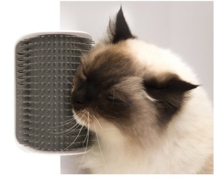 Cat Self Grooming Wall Brush Massager for Shedding Hair