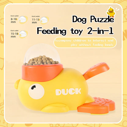 Dog Interactive Treat Dispenser Toy, Food Puzzle Slow Feeder