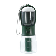 3-in-1 Portable Dog Water Bottle product view for dogs and cats by Pawszozo