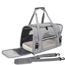 Foldable Soft Pet Carrier Bag from Pawszozo for dog and cat owners