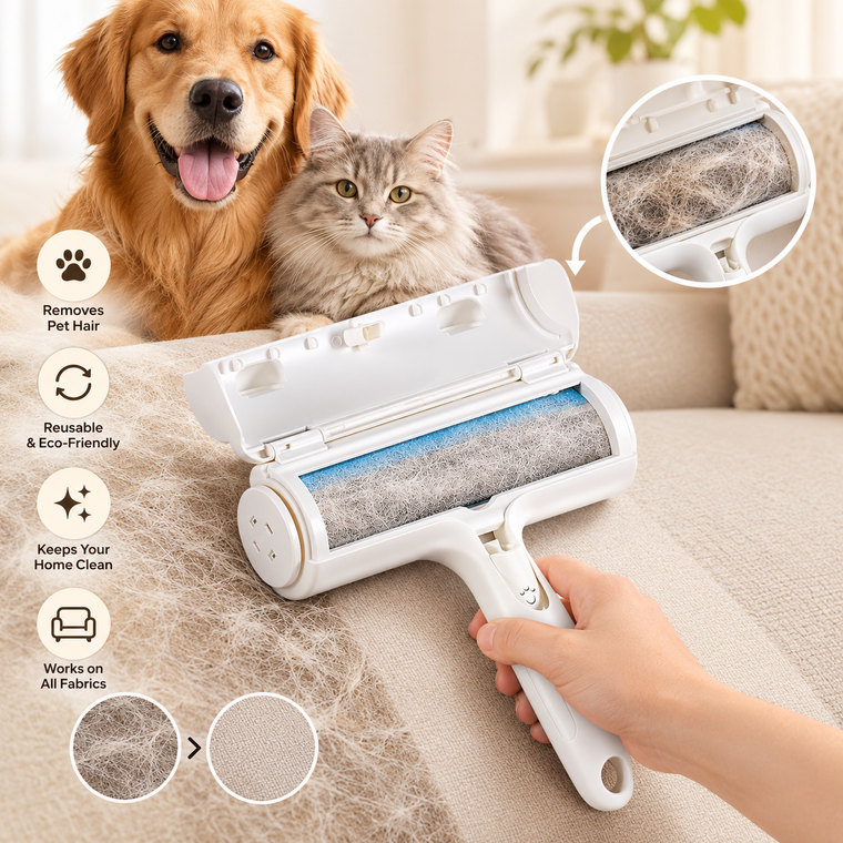 Reusable Pet Hair Remover Roller