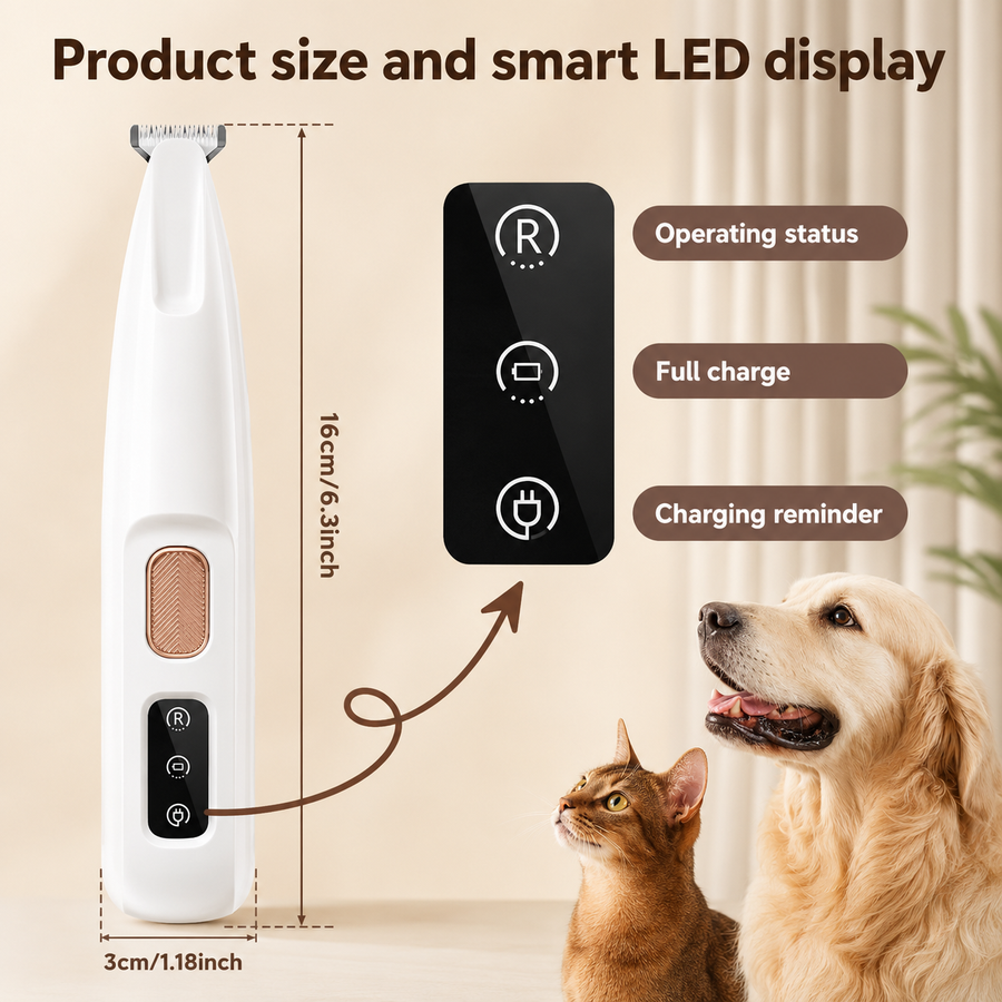 Waterproof Dog Paw Trimmer