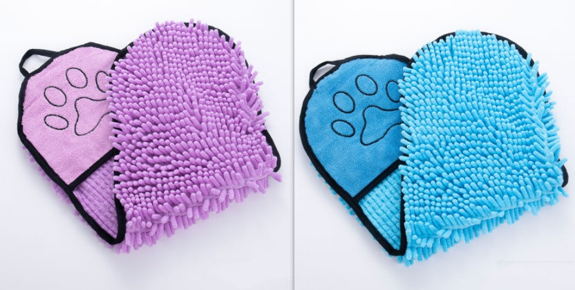 Dry Microfibre Pet Towel for Wet Dogs & Cats
