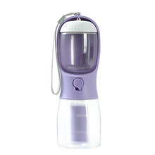3-in-1 Portable Dog Water Bottle variant view for dogs and cats by Pawszozo