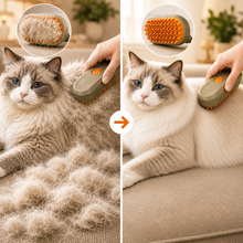 3-in-1 Steam Pet Grooming Brush for Cats & Dogs