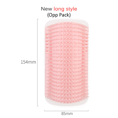 Cat Self Grooming Wall Brush Massager for Shedding Hair