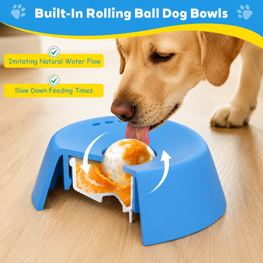 Non-Slip Bone Broth Licking Bowl for Dogs