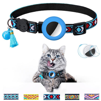 Cat Collar Breakaway with Bells with Geometric Patterns
