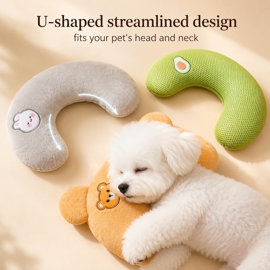 Cat U-Shaped Mini Pillow Bed