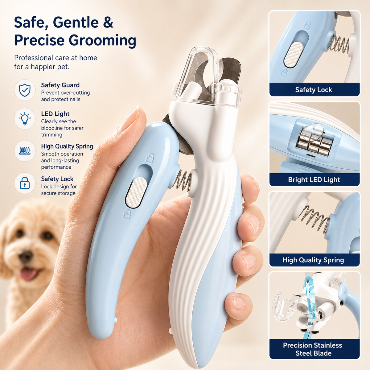 Professional Pet Nail Clippers