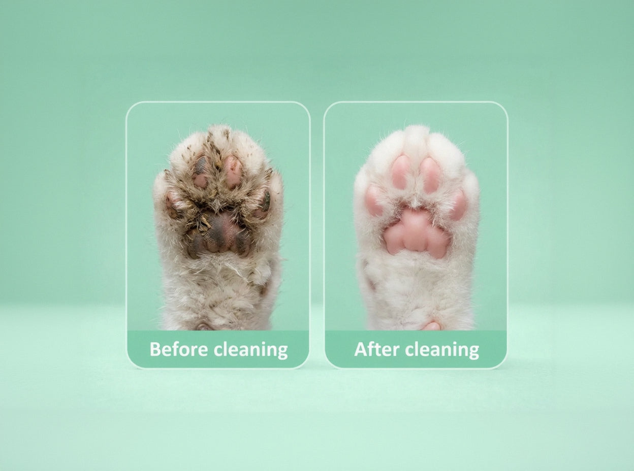 Pet cleaning product result image