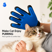 Pet Grooming Gloves for Cats & Dogs
