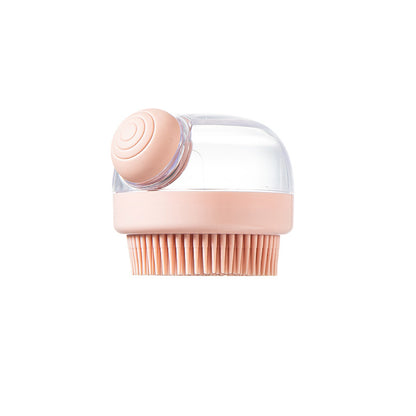 Silicone Pet Bath Scrubber Brush for Dogs & Cats