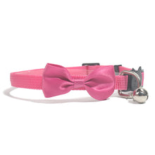 Adjustable Bow Cat Collar with Bell variant view for dogs and cats by Pawszozo