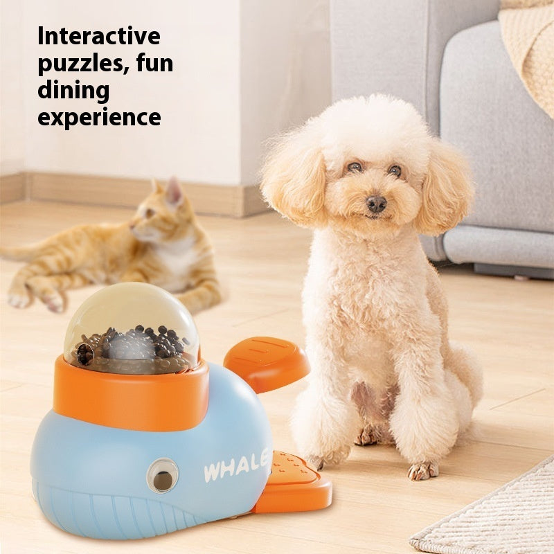 Treat Dispensing Dog Enrichment Toy lifestyle use for dogs and cats by Pawszozo