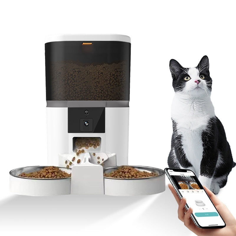 Smart Automatic Pet Feeder product view for dogs and cats by Pawszozo