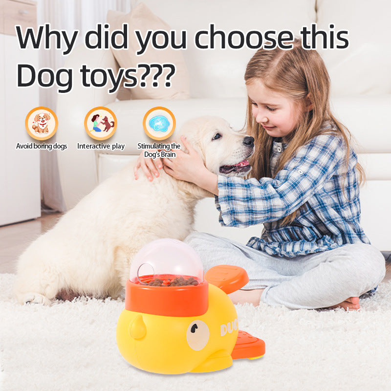 Dog Interactive Treat Dispenser Toy, Food Puzzle Slow Feeder
