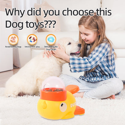 Dog Interactive Treat Dispenser Toy, Food Puzzle Slow Feeder