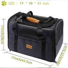 Foldable Soft Pet Carrier Bag from Pawszozo for dog and cat owners