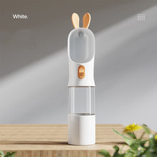 portable pet travel water bottle for dogs and cats