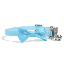 Adjustable Bow Cat Collar with Bell product view for dogs and cats by Pawszozo
