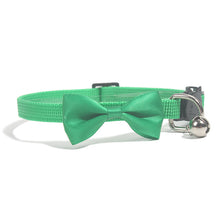 Adjustable Bow Cat Collar with Bell product view for dogs and cats by Pawszozo