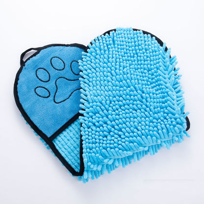 Dry Microfibre Pet Towel for Wet Dogs & Cats