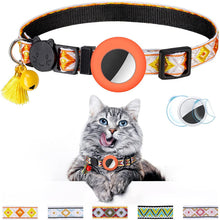Geometric Cat Collar with Bell product view for dogs and cats by Pawszozo