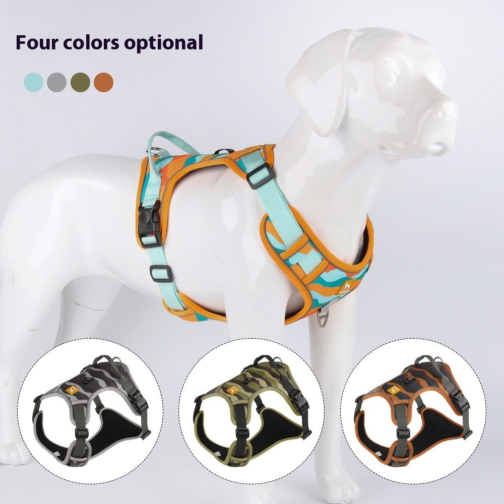 Reflective Dog Harness and Lead Set from Pawszozo for dog owners