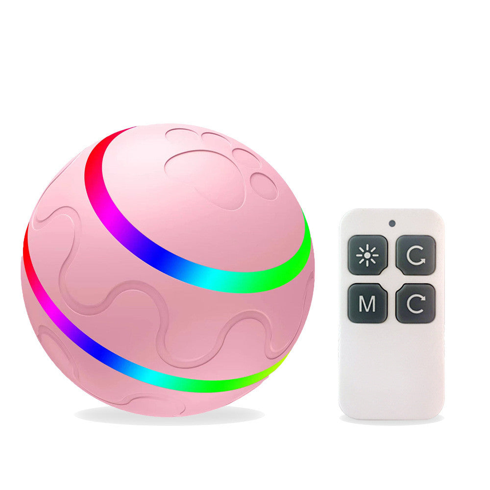 Interactive Rolling Ball Toy for Cats USB Rechargeable