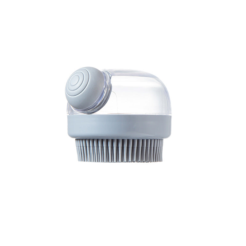 Silicone Pet Bath Scrubber Brush for Dogs & Cats