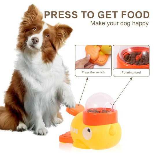 Dog Interactive Treat Dispenser Toy, Food Puzzle Slow Feeder