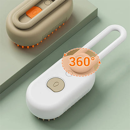 Steam Grooming Brush for Cats & Dogs Hair Cleaning