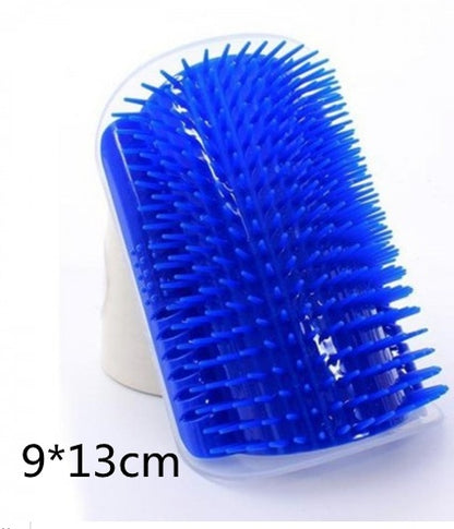 Cat Self Grooming Wall Brush Massager for Shedding Hair