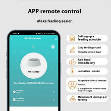 Smart Automatic Pet Feeder detail view for dogs and cats by Pawszozo