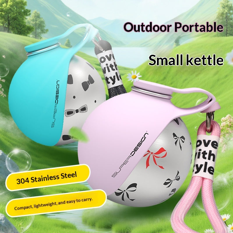 Dispenser Portable Dog Water Bottle – 2-in-1 Stainless Steel  Water Dispenser