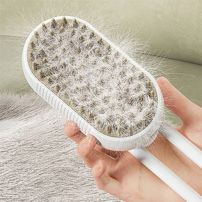 Steam Grooming Brush for Cats & Dogs Hair Cleaning