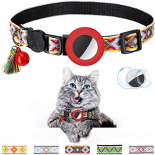 Geometric Cat Collar with Bell detail view for dogs and cats by Pawszozo