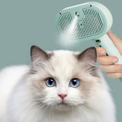 2-in-1 Pet Spray Grooming & Hair Removal Brushumidifier Comb Pet
